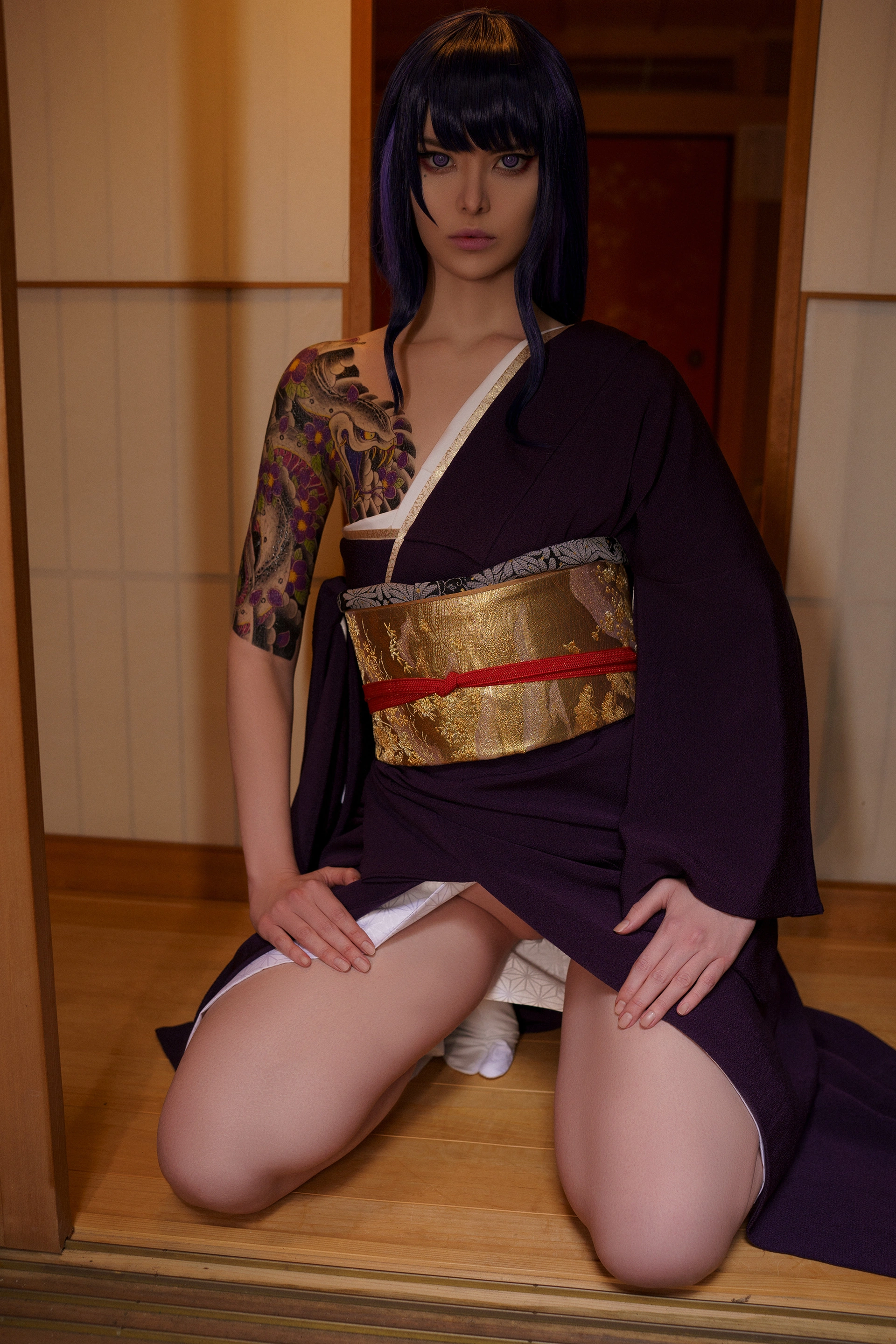 Vinnegal – NO.015 Raiden Shogun Kimono 2