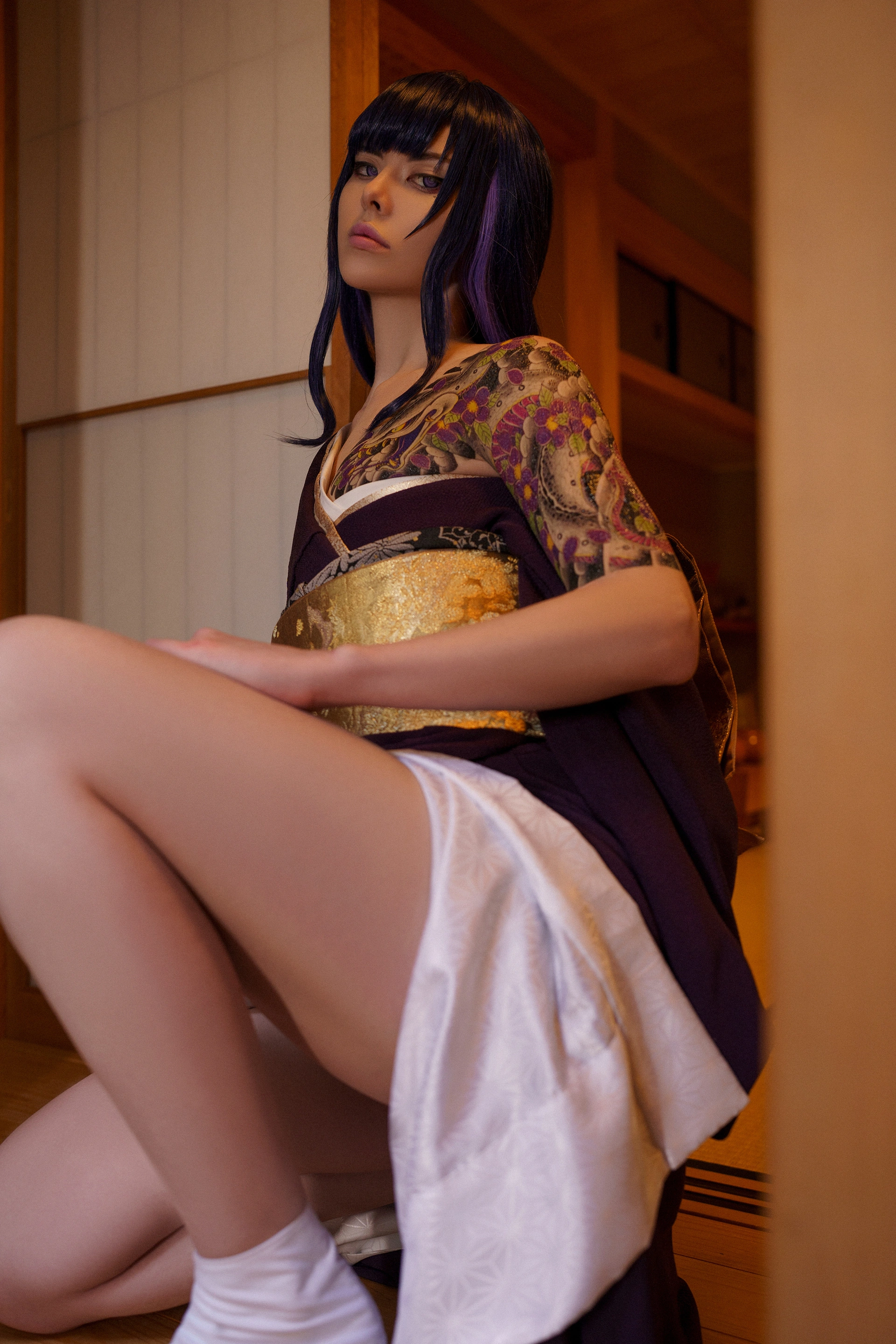 Vinnegal – NO.015 Raiden Shogun Kimono 3
