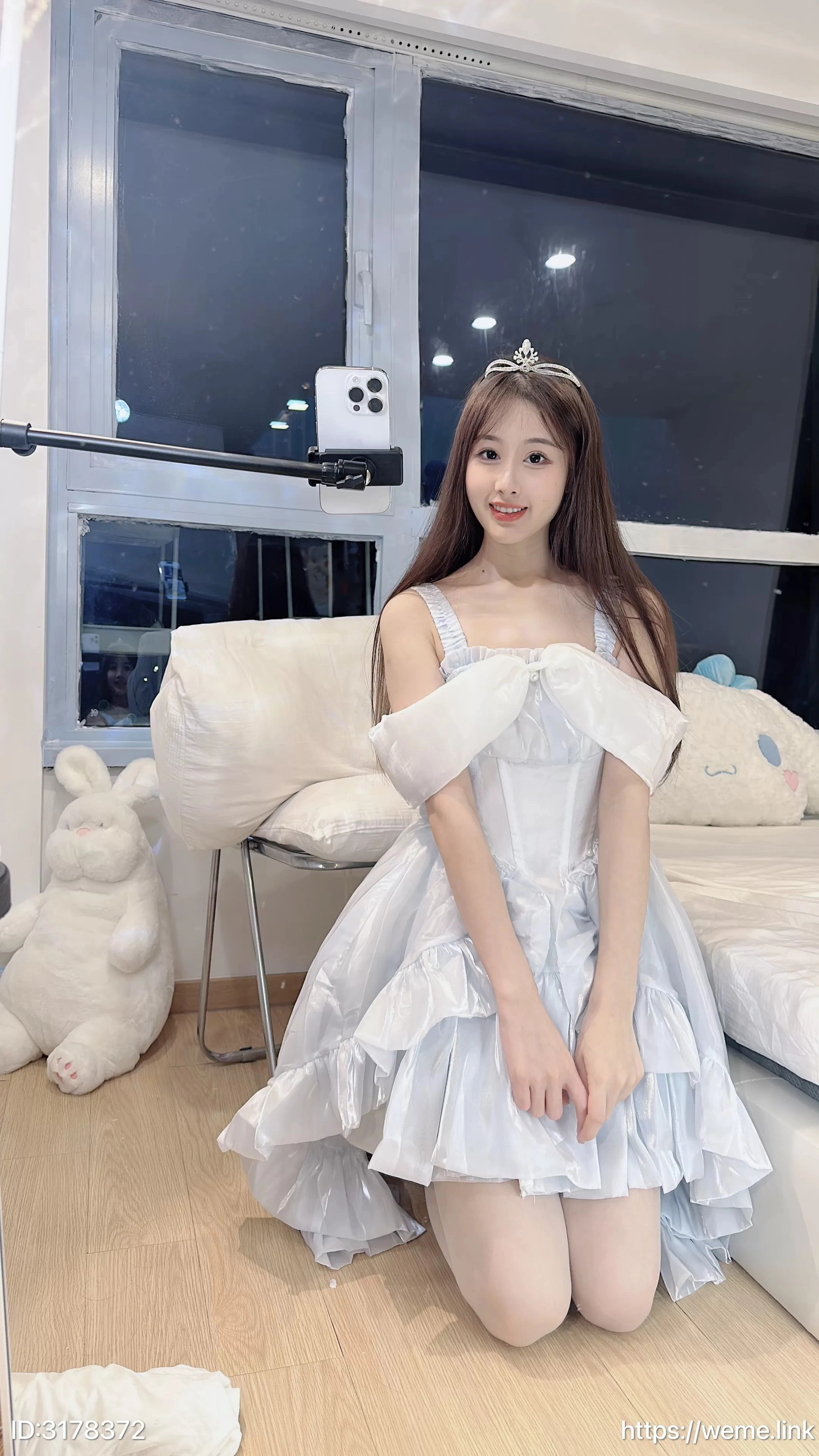 小萌子 – NO.016 渐变蓝丝袜 1