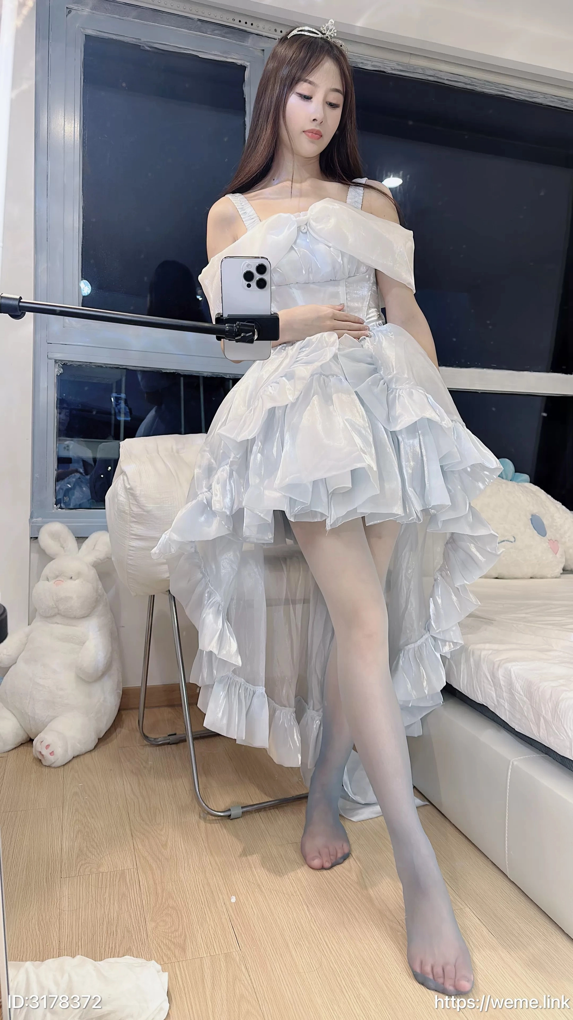 小萌子 – NO.016 渐变蓝丝袜 3